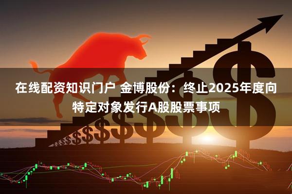 在线配资知识门户 金博股份：终止2025年度向特定对象发行A股股票事项